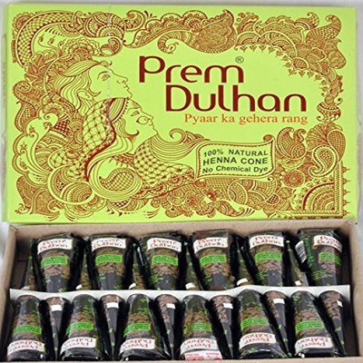 techwiz Prem Dulhan Mehandi Cone 60 piece, made from 100% pure leaf of natural Henna No Chemicals, No PPD, No Side Effects (Pack of 60) Natural Mehendi(Pack of 60)
techwiz Prem Dulhan Mehandi Cone 60 piece, made from 100% pure leaf of natural Henna No Chemicals, No PPD, No Side Effects (Pack of 60) Natural Mehendi(Pack of 60)