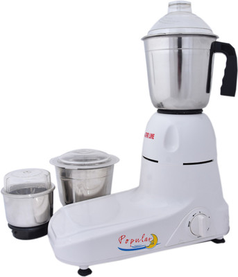 STAR LINE MG18H39 550 Mixer Grinder(WHITE & Pink, 3 Jars)