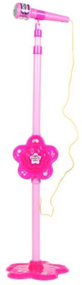 TOYGALAXY Microphone with stand for kids +option to connect your phone with mic.(Pink)
TOYGALAXY Microphone with stand for kids +option to connect your phone with mic.(Pink)