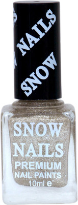 Snow Nails Nail Polish Golden Sliver