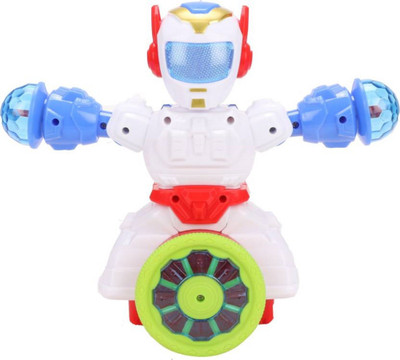 K&P Collection Dancing Robot with 3D lights, Rotating Wheels and Music(Multicolor)
K&P Collection Dancing Robot with 3D lights, Rotating Wheels and Music(Multicolor)