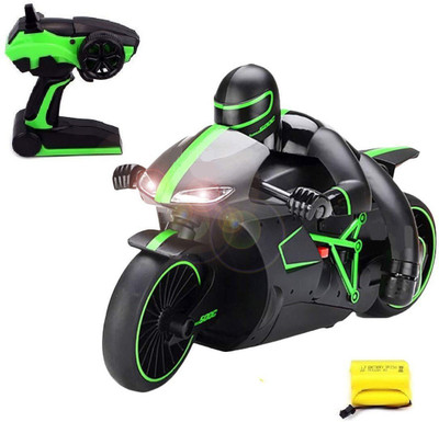 Saisan Professional High Speed 2.4 GHz RC Motorcycle Bike with Built in Gyroscope & Bright LED Headlights (Green)(NA)
Saisan Professional High Speed 2.4 GHz RC Motorcycle Bike with Built in Gyroscope & Bright LED Headlights (Green)(NA)