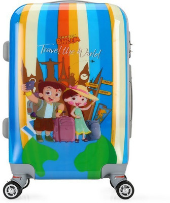 Fortune Chhota Bheem Travel the World set of Inch Kids Luggage trolley Bag Cabin Luggage - inch(Multicolor
Fortune Chhota Bheem Travel the World set of Inch Kids Luggage trolley Bag Cabin Luggage - inch(Multicolor