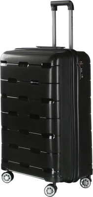 Nasher Miles Santorini PP Hard-Sided Cabin Luggage Bag Black 21.7 Inch | 55CM Trolley/Travel/Tourist Cabin Luggage - inch(Black
Nasher Miles Santorini PP Hard-Sided Cabin Luggage Bag Black 21.7 Inch | 55CM Trolley/Travel/Tourist Cabin Luggage - inch(Black