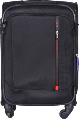 Safari STELLAR Spinner Soft Trolley Black, 59CM Expandable Cabin Luggage - 22 inch(Black)
Safari STELLAR Spinner Soft Trolley Black, 59CM Expandable Cabin Luggage - 22 inch(Black)