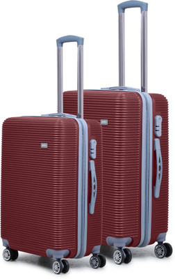 Novex Tourister - Pack of 2 ( inches and 20 inches) Check-in Luggage - inch(Maroon
Novex Tourister - Pack of 2 ( inches and 20 inches) Check-in Luggage - inch(Maroon