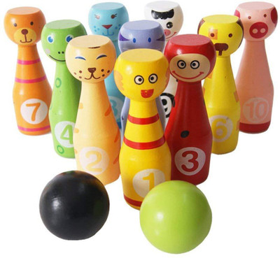 Bestie Toys Bowling Ball Set Toy With 10 different Animals Pins And 3 color Ball For Kids Bowling
Bestie Toys Bowling Ball Set Toy With 10 different Animals Pins And 3 color Ball For Kids Bowling
