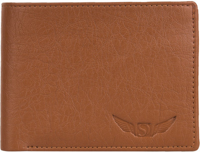 Skydove Men Tan Artificial Leather Wallet(5 Card Slots)