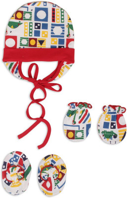 Pebbles Baby/Infant Cute Printed Cap with ears, Mitten & Bootie Combo(Multicolor)
Pebbles Baby/Infant Cute Printed Cap with ears, Mitten & Bootie Combo(Multicolor)