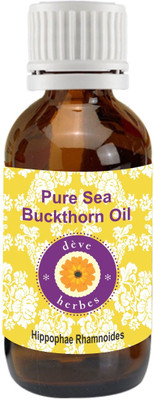 Deve Herbes Pure Sea Buckthorn Oil 100ml (Hippophae rhamnoides) 100% Natural Therapeutic Grade Cold Pressed(100 ml)
Deve Herbes Pure Sea Buckthorn Oil 100ml (Hippophae rhamnoides) 100% Natural Therapeutic Grade Cold Pressed(100 ml)