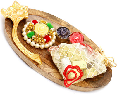 Ghasitaram Gifts Chocolates-Wooden Platter with Pearl T-Lite and Chocolates Pouch Combo(3)
Ghasitaram Gifts Chocolates-Wooden Platter with Pearl T-Lite and Chocolates Pouch Combo(3)