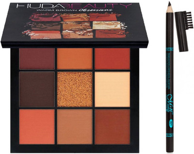 Huda Beauty Liquid Mattee EYE SHADOW WARM BROWN MULTI COLORED WITH EYE BROW PENCIL(Set of 2)
Huda Beauty Liquid Mattee EYE SHADOW WARM BROWN MULTI COLORED WITH EYE BROW PENCIL(Set of 2)