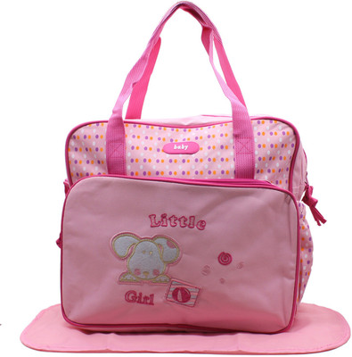Impro Designer Bag Diaper Bag(Pink)