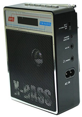 CRETO SL-413 Premium Quality Portable Fm Radio Supports USB pen-drive, aux memory card FM Radio(Black)
CRETO SL-413 Premium Quality Portable Fm Radio Supports USB pen-drive, aux memory card FM Radio(Black)