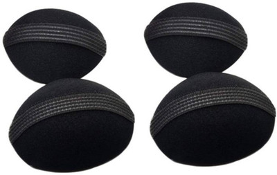 KashQueen Set of 4 Black Hair Hair Puff Maker For Womens Hair Accessory Set(Black)