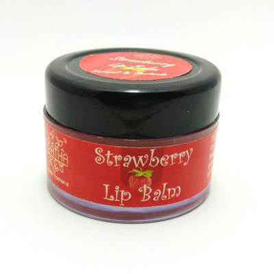 Pratha Strawberry Lip Balm 100% Natural strawberry(Pack of: 1, 15 g)