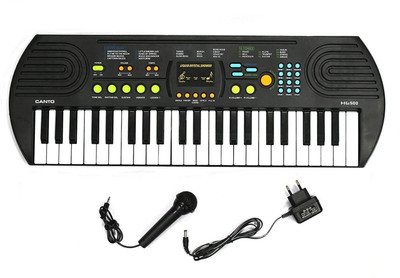 Alpyog 44Keys Electronic Keyboard with Microphone Piano (Minimum Age 5 yrs)(Black, White)
Alpyog 44Keys Electronic Keyboard with Microphone Piano (Minimum Age 5 yrs)(Black, White)
