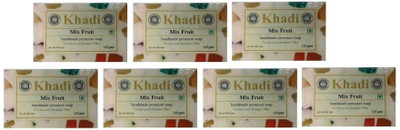 Khadi Mix Fruit Soap (Pack of 7)(875 g, Pack of 7)