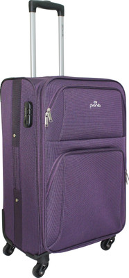 Pronto Camry Expandable Check-in Luggage - inch(Purple