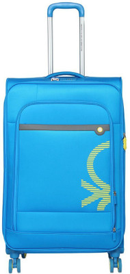 United Colors of Benetton Soft Luggage Strolly Expandable Check-in Luggage - inch(Blue
United Colors of Benetton Soft Luggage Strolly Expandable Check-in Luggage - inch(Blue