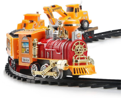 Toygalaxy Battery Operated Engineering Series Train Play Set Function: Sound, Light and Emit Smoke(mutlicolour)
Toygalaxy Battery Operated Engineering Series Train Play Set Function: Sound, Light and Emit Smoke(mutlicolour)