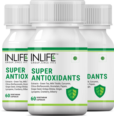 Inlife Super Antioxidants Immuno Booster Immune Care Supplement – 60 Veg Capsules(180 No)
Inlife Super Antioxidants Immuno Booster Immune Care Supplement – 60 Veg Capsules(180 No)