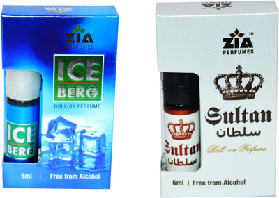 Zia Ice Berg and Sultan Special Malaysian Edition Floral Attar(Floral)