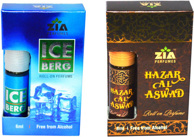 Zia Ice Berg and Hajre Aswad Special Malaysian Edition Floral Attar(Floral)