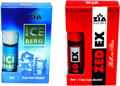 Zia Ice Berg and ZED EX Special Malaysian Edition Floral Attar(Floral)