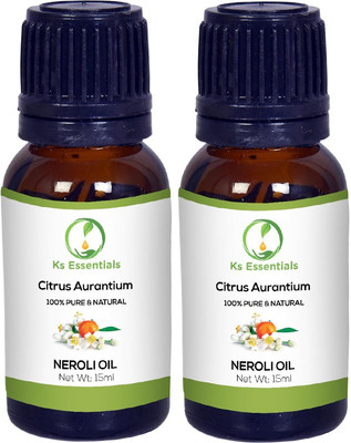 Ks Essentials 100% Pure Neroli Essential Oil Natural & Undiluted For Skin care & Hair(15ml)Each(15 ml)
Ks Essentials 100% Pure Neroli Essential Oil Natural & Undiluted For Skin care & Hair(15ml)Each(15 ml)