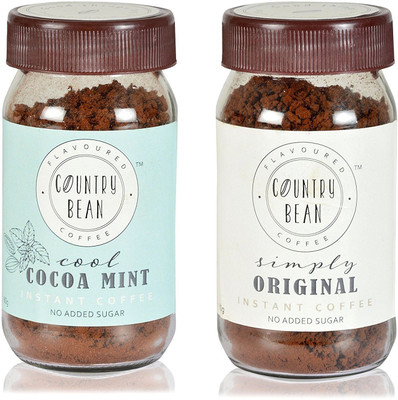 Country Bean Cocoa & Original Coffee Instant Coffee 120 g(Pack of 2, Chocolate Flavoured)
Country Bean Cocoa & Original Coffee Instant Coffee 120 g(Pack of 2, Chocolate Flavoured)