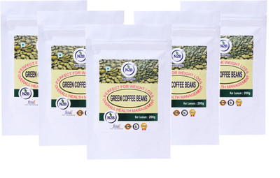 N2B A++ Green Coffee Beans- Reduce Body Fat, Weight Loss,Control diabetes and cholesterol Instant Coffee Pack of 5 of 200 g Instant Coffee(5 x 200 g)
N2B A++ Green Coffee Beans- Reduce Body Fat, Weight Loss,Control diabetes and cholesterol Instant Coffee Pack of 5 of 200 g Instant Coffee(5 x 200 g)