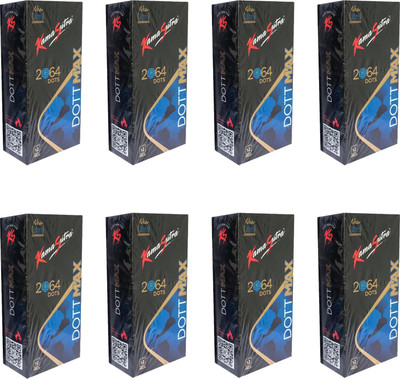 KamaSutra 2064 Dott Max Condom(Set of 8, 80S)