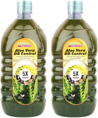 Herbal Trends Aloe Vera DB Control 5x. Power of 5 Rejuvenating Herbs - Healthy blood Sugar Care- Unadulterated -100% Natural 2000 ml(Pack of 2)
Herbal Trends Aloe Vera DB Control 5x. Power of 5 Rejuvenating Herbs - Healthy blood Sugar Care- Unadulterated -100% Natural 2000 ml(Pack of 2)