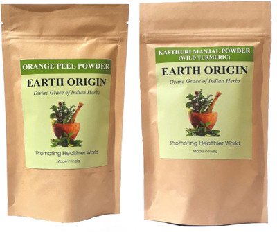Earth Origin Wild Turmeric (Kasthuri Manjal) and Orange Peel Powder 100 gms each (200 gms)(200 g)
Earth Origin Wild Turmeric (Kasthuri Manjal) and Orange Peel Powder 100 gms each (200 gms)(200 g)