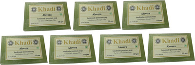 Khadi Shivalik Aloevera Soap (Pack of 7)(875 g, Pack of 7)