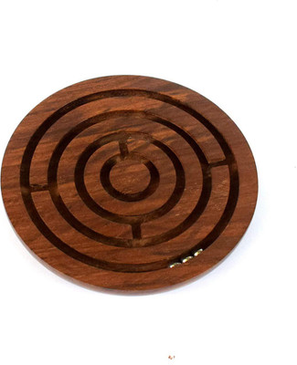 Craftatoz Puzzle Ball-in-a-Maze Games Puzzle Pedagogical Board Brain Teaser Games Fun Game for Kids(1 Pieces)
Craftatoz Puzzle Ball-in-a-Maze Games Puzzle Pedagogical Board Brain Teaser Games Fun Game for Kids(1 Pieces)