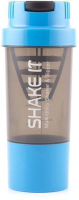 Flawsome Gym Shaker 500 Shaker(Pack of 1, Blue)