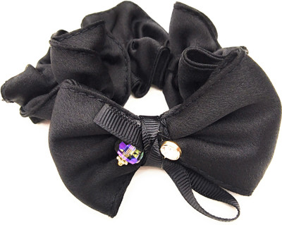 Fairytale Premium Quality Fabric Bow With Crystal Scrunchie Elastic Rubber Band For Girls And Women. Size Regular Rubber Band(Black)
Fairytale Premium Quality Fabric Bow With Crystal Scrunchie Elastic Rubber Band For Girls And Women. Size Regular Rubber Band(Black)