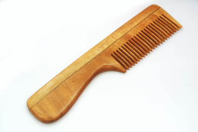 TORA CREATION NEEM WOOD HAIR COMB