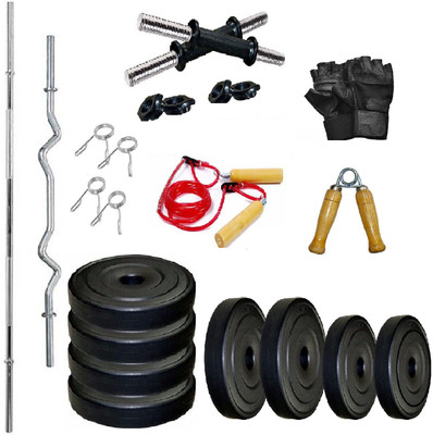 WOLPHY 20KG HOME GYM SET WITH 5 FEET STRAIGHT & 3 FT (CURL)ZIG ZAG ROD Home Gym Combo(20 - 40 kg)
WOLPHY 20KG HOME GYM SET WITH 5 FEET STRAIGHT & 3 FT (CURL)ZIG ZAG ROD Home Gym Combo(20 - 40 kg)