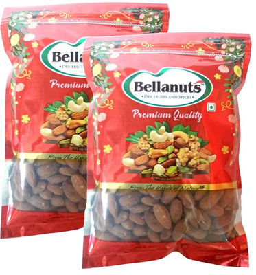 Bellanuts Roasted Salted Long Almond Giri XX(Pack of 2, 500gm Each) Almonds(1000 g, Pouch)
Bellanuts Roasted Salted Long Almond Giri XX(Pack of 2, 500gm Each) Almonds(1000 g, Pouch)