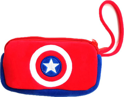 Shopkooky Captain america/ PAck of 1/ Gift online/ Perfect for kids/ Multipurpose pouch Cartoon Art Artificial Leather Pencil Box(Set of 1, Red)
Shopkooky Captain america/ PAck of 1/ Gift online/ Perfect for kids/ Multipurpose pouch Cartoon Art Artificial Leather Pencil Box(Set of 1, Red)