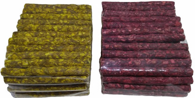 Perro Treat Chicken Munchy (500 Gm) and Mutton Munchy (500 Gm) Dog Chew Sticks Combo Food Chicken, Mutton Dog Chew(1 kg, Pack of 2)
Perro Treat Chicken Munchy (500 Gm) and Mutton Munchy (500 Gm) Dog Chew Sticks Combo Food Chicken, Mutton Dog Chew(1 kg, Pack of 2)