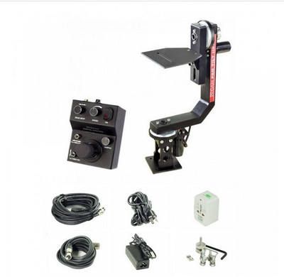 PROAIM Sr. Pan Tilt Motorized Head with 12V Joystick Control Supporting Cameras payload Upto 7.4kg/16.5lbs for DSLR Video Camera Camcoder Jib Crane Nikon Sony Canon Panasonic (PT-SR) Camera Rig
PROAIM Sr. Pan Tilt Motorized Head with 12V Joystick Control Supporting Cameras payload Upto 7.4kg/16.5lbs for DSLR Video Camera Camcoder Jib Crane Nikon Sony Canon Panasonic (PT-SR) Camera Rig