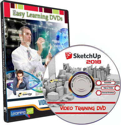 Easylearning SketchUp 2018 Beginner to Advanced Levels 5 Course Video Training Tutorial with Exercise Files DVD(DVD)
Easylearning SketchUp 2018 Beginner to Advanced Levels 5 Course Video Training Tutorial with Exercise Files DVD(DVD)