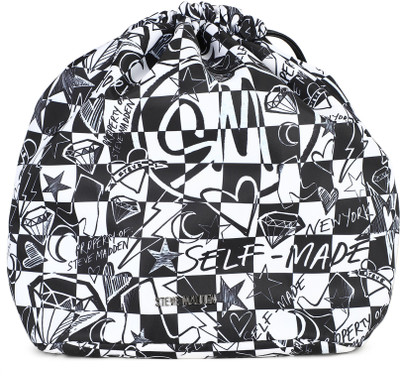 Steve Madden Sling Bag(Black, White)