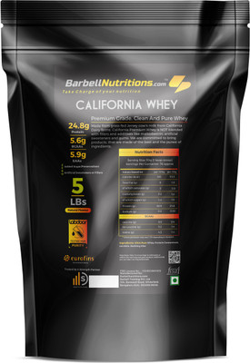 Barbell Nutritions.com California Whey Premium Whey Protein(2.27 kg, Natural (Unsweetened))
Barbell Nutritions.com California Whey Premium Whey Protein(2.27 kg, Natural (Unsweetened))