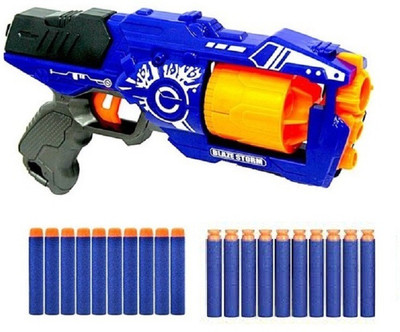 Emob High Speed Soft Bullet Blaze Storm Gun Toy with 20 Soft Foam Darts for Kids(Multicolor)
Emob High Speed Soft Bullet Blaze Storm Gun Toy with 20 Soft Foam Darts for Kids(Multicolor)