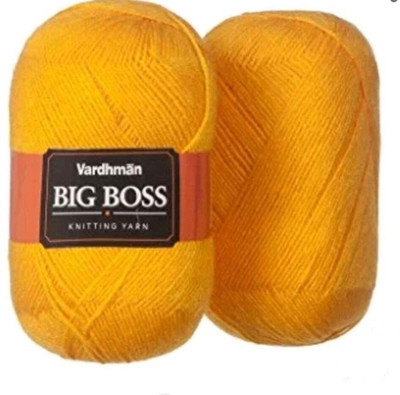 Big Boss Vardhman Yellow Wool